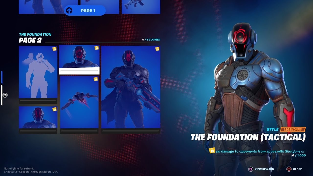 How To Unlock Foundation's Tactical Style (Fortnite Chapter 3 Season 1)