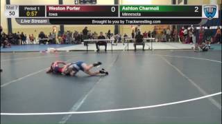 6041 Bantam 50 Weston Porter Iowa Vs Ashton Charmoli Minnesota 7864826104