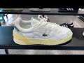 Lacoste LT 125 Sneakers White Light Yellow Style Code 46SMA00552H8
