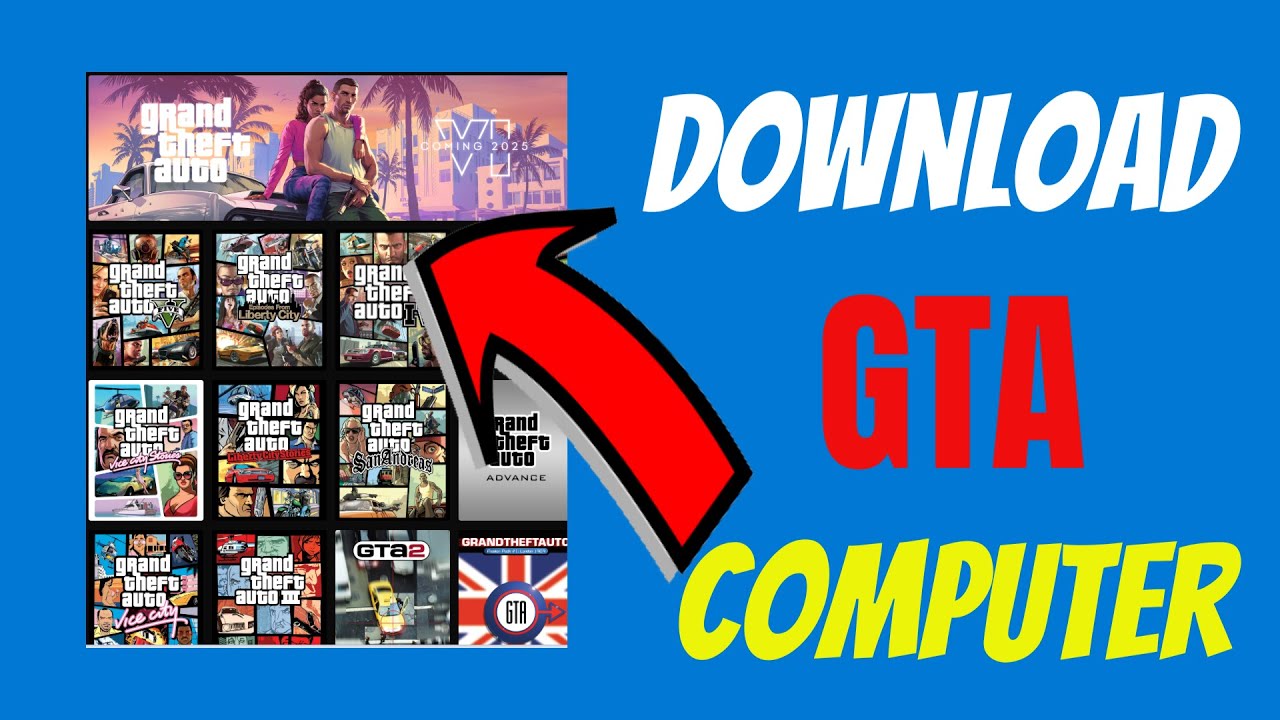 How to Download GTA 5, GTA 6, GTA V, GTA San Andreas on Computer 2025 ...