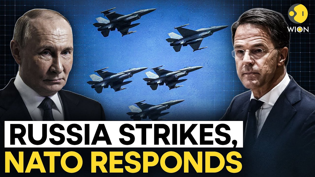 NATO on High Alert: Fighter Jets & Tankers Patrol Poland Amid Ukraine Crisis | WION ORIGINALS