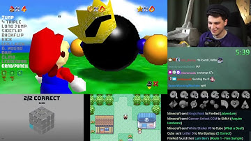 6 Game Randomizer with @Smallant (Emerald, FRLG, Minecraft, SM64, Wordipelago, Twisty Cube)