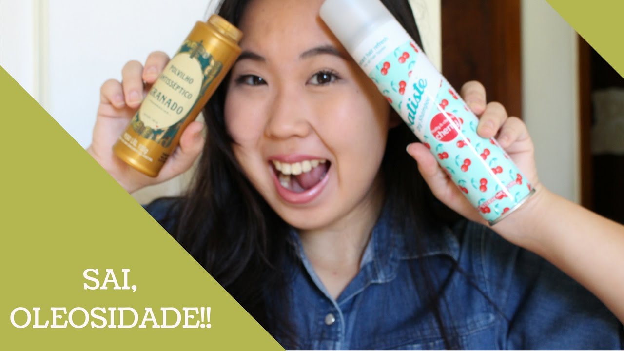 SHAMPOO A SECO OU TALCO? Qual é melhor? YouTube