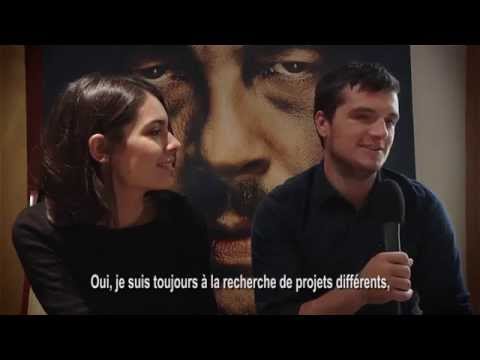 New interview of Claudia Traisac and Josh Hutcherson in Paris