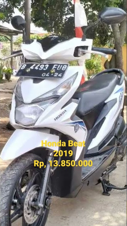 Honda Beat 2019 #shorts Informasi Harga Motor Bekas Honda beat