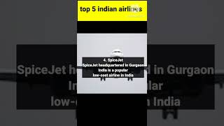 Top 5 Indian airlines ✈️|shorts | factsdairy
