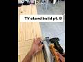 TV Stand Build Part 8 | Farmhouse Style #woodworking #diy #wood