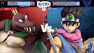Ponyfest 3.0 Smash FestRound 14 Kuuro (Hero/Wolf) Vs Faintshadow (K Rool/Joker/Shulk)