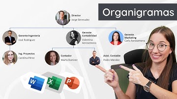 Crea tu ORGANIGRAMA Profesional en ⏱️ 5min. en Word, Excel, PowerPoint, Outlook.
