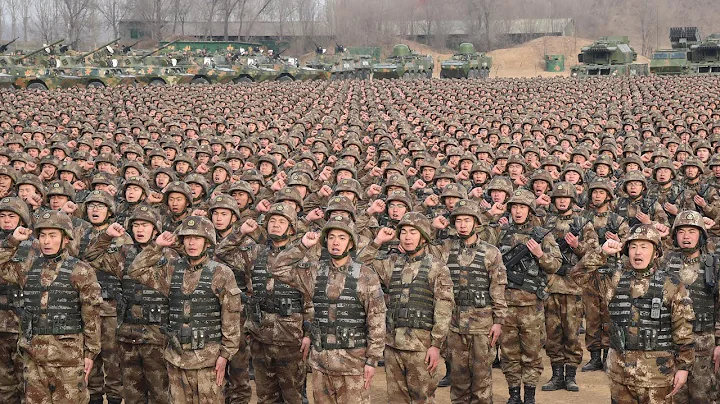 Chinese army puts on show of military might for Xi Jinping - DayDayNews