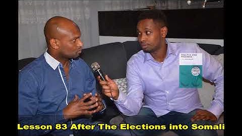 Practice and Progress Lesson Eighty Three into Somali Language By Ustad Adam Increase