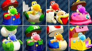 Yoshi's Crafted World - All Costumes