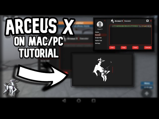 How to get Arceus X on Mac/PC FOR FREE!