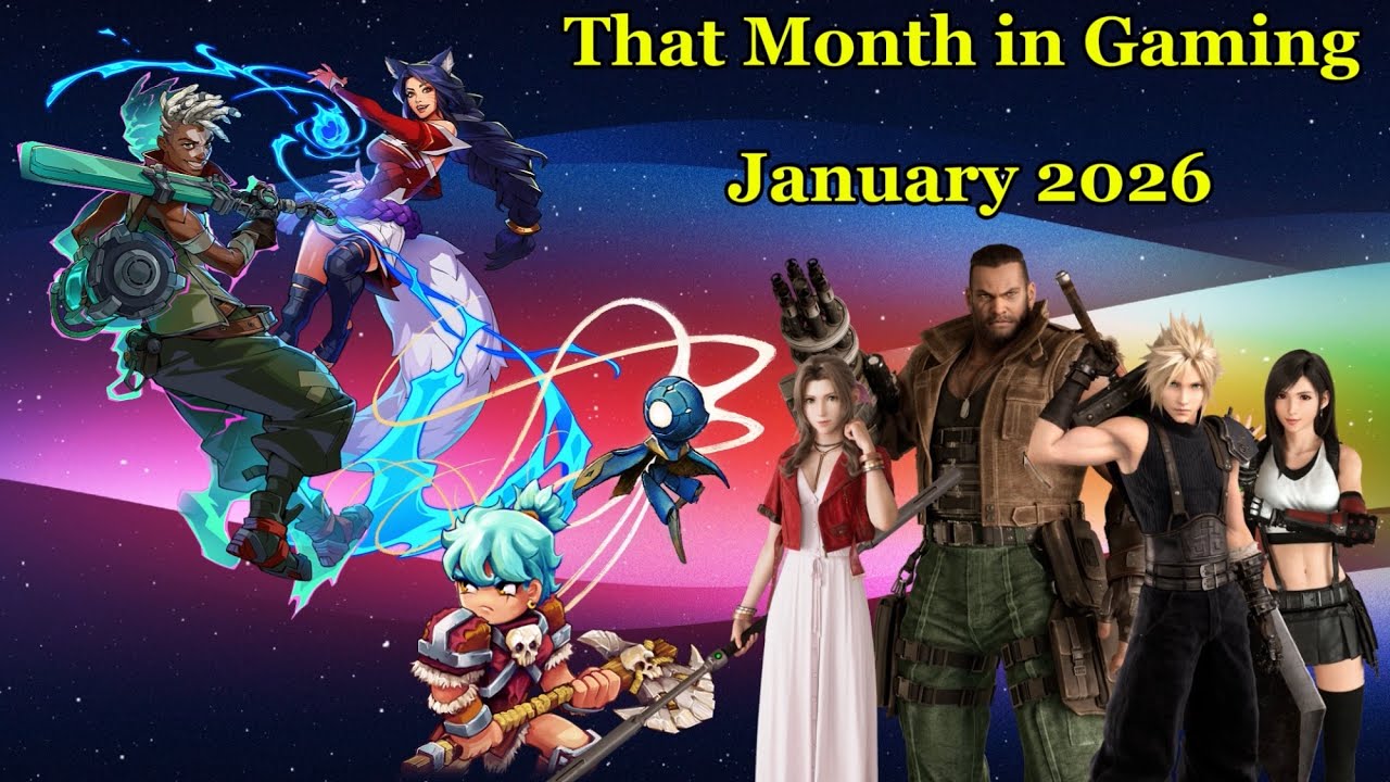 Месяц в игровой индустрии – январь 2026 года. Ubisoft в проигрыше, Highguard и Riot Games проводя...