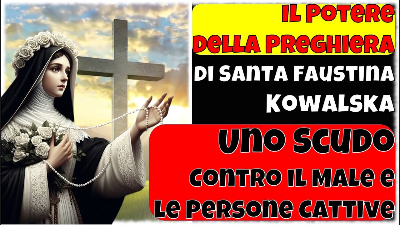 Preghiere Per Allontanare Due Persone Preghiera Miracolosa a Santa Faustina Kowalska per Allontanare le