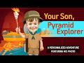 Explorer Boy in Egypt 🏺 Personalized Adventure with His Photo 🎁 An Original Birthday Gift