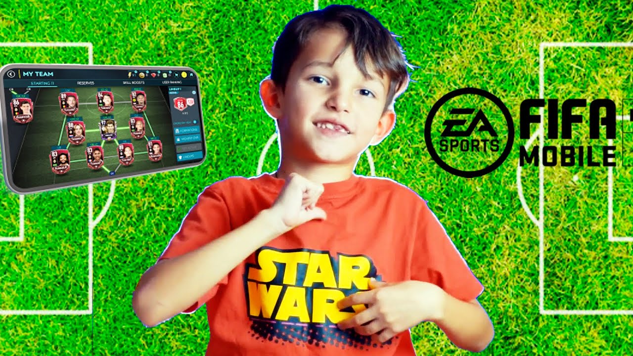 Как Играть В FIFA MOBILE 2020 | ФИФА МОБАЙЛ ДЛЯ ДЕТЕЙ СО СТЕФАНОМ