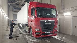 МОЙКА И ТО НА MAN TGX 18.480 2021Г. ПОСЛЕ 50 ТЫС. ПРОБЕГА