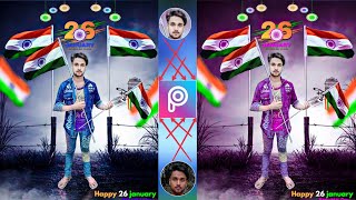 26 January Photo Editing || Republic Day Photo Editing करना सीखें || Indian Flag Concept Edit new screenshot 5