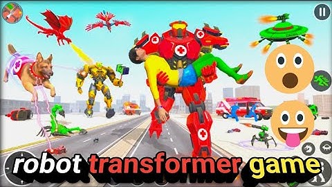 Ambulance Transforms | robot 🤖 Car Transform game 🎮 _ Ambulance Transform Robot Game