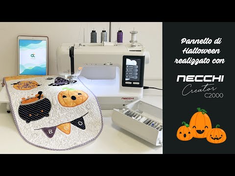 Necchi Creator C2000 - Pannello di Halloween