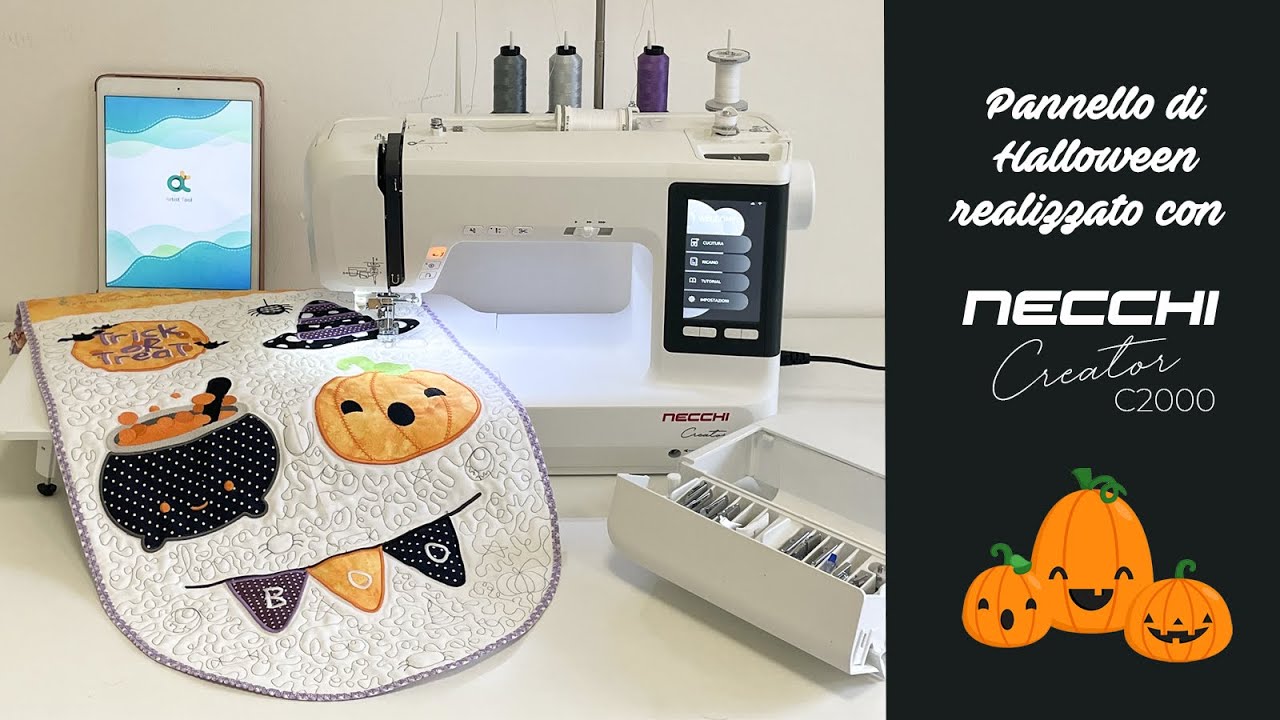 Necchi Creator C2000 - Pannello di Halloween