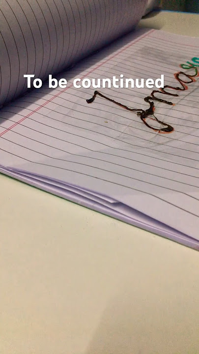 Part 1 of writing a name with 3D pen