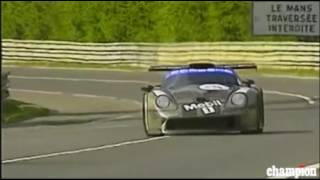 Porsche 911 GT1 first test in Le Mans