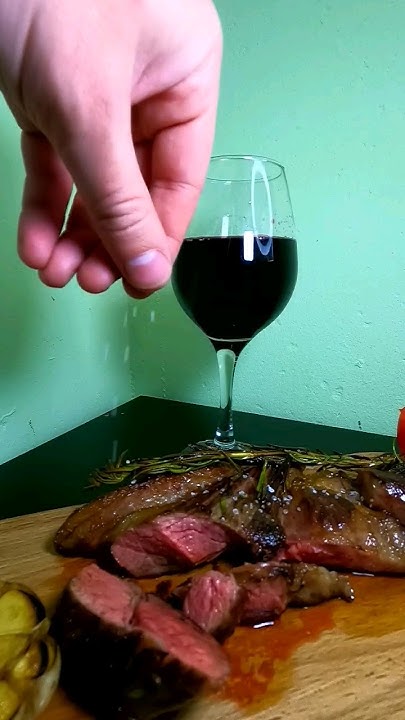 Говяжий Стейк и Вино на Ужин - Будь Как Размарин - YouTube