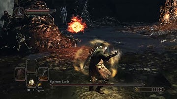 Dark Souls 2 SL1 CoC no rolling/blocking/parrying Skeleton Lords