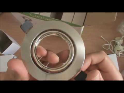Liqoo® 6 x GU10 6W Bombilla LED Lámpara, 6 estupendos led con embellecedores - YouTube