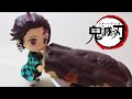 【鬼滅の刃】竈門炭治郎が巨大エクレアに挑戦！？ Tanjiro Kamado challenges the giant eclair ねんどろいど コマ撮り Stop Motion