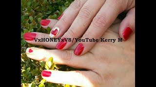 Nail Art Step By Step Instruction-Beginner Heart Nails