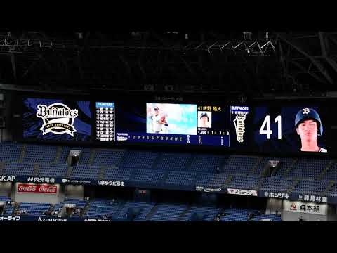 【2023.5.19】バファローズ高校スターティングプレイヤー紹介。