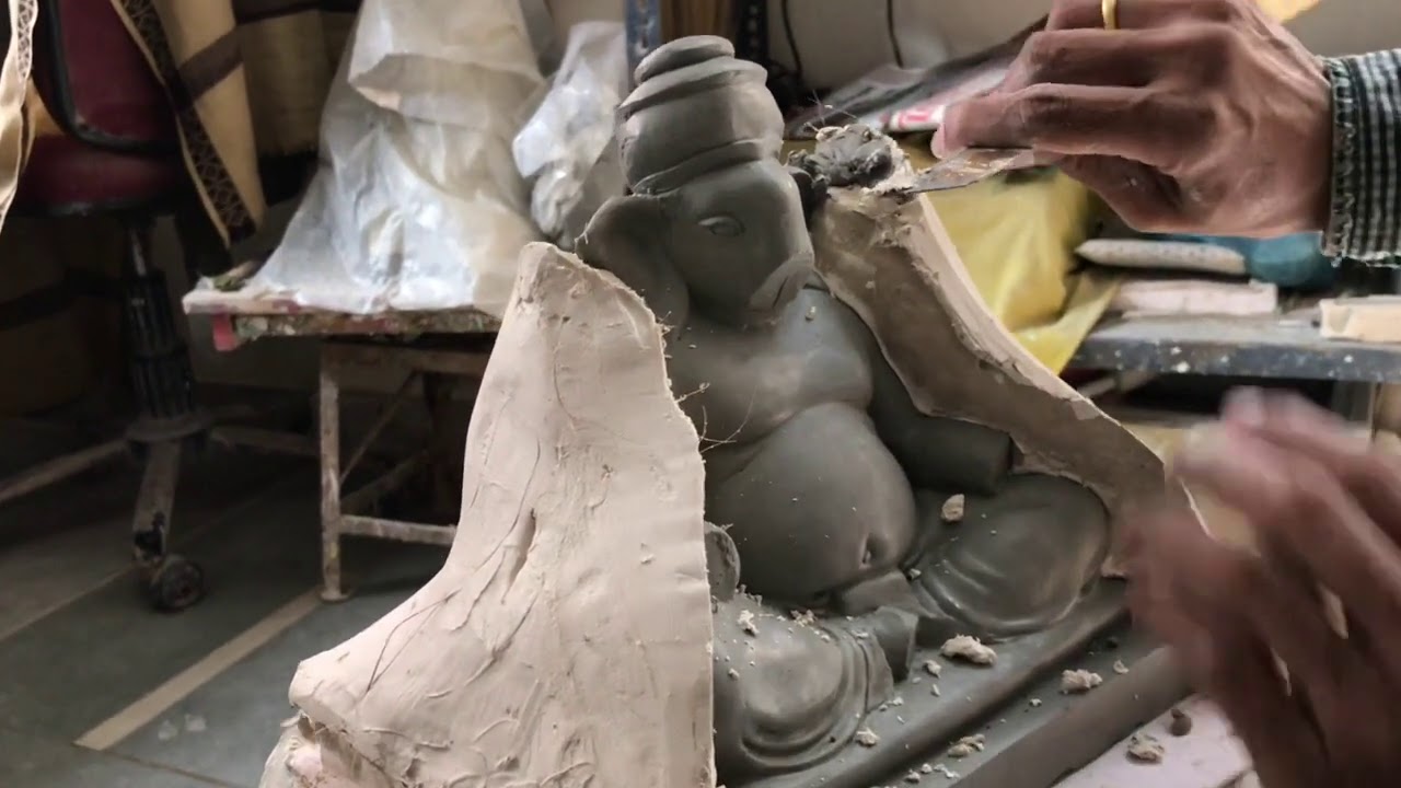 How to make plaster mould in  detail ..updated version