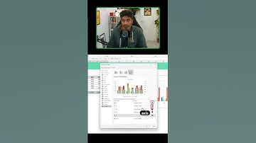 Clustered column chart with totals in Excel