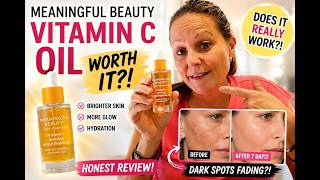 Meaningful Beauty Vitamin C Oil REVIEW | Glow or Greasy?!