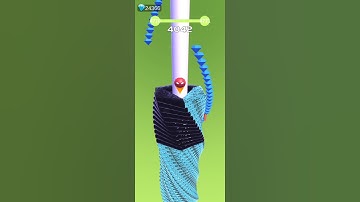 Maximum Level Gameplay Of Stackball 3D #shorts #gaming #trending #stackball #tiktok