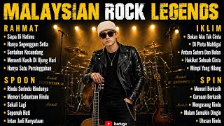 MALAYSIAN ROCK LEGENDS 🤘🔥 | Rahmat, Iklim, Spoon & Spin – Lagu Rock Malaysia Terbaik