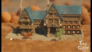 I Built a Cozy Tavern in Tiny Glade 🍺 | Full Build | No Commentary
