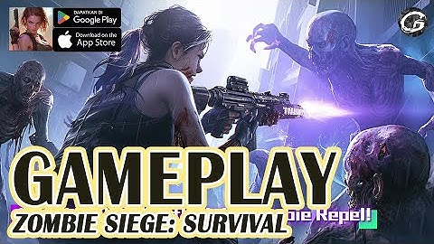 ZOMBIE SIEGE: SURVIVAL GAMEPLAY - MOBILE GAME (ANDROID/IOS)