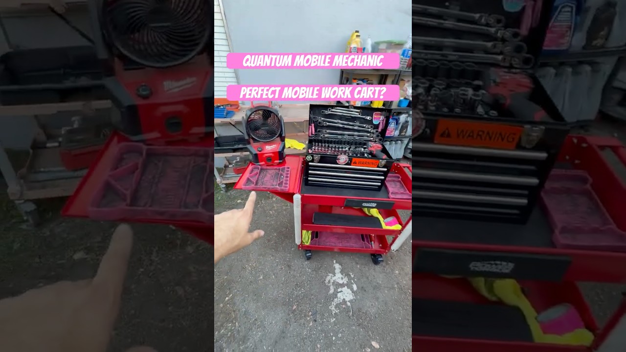 Лучшая конфигурация мобильной рабочей тележки механика