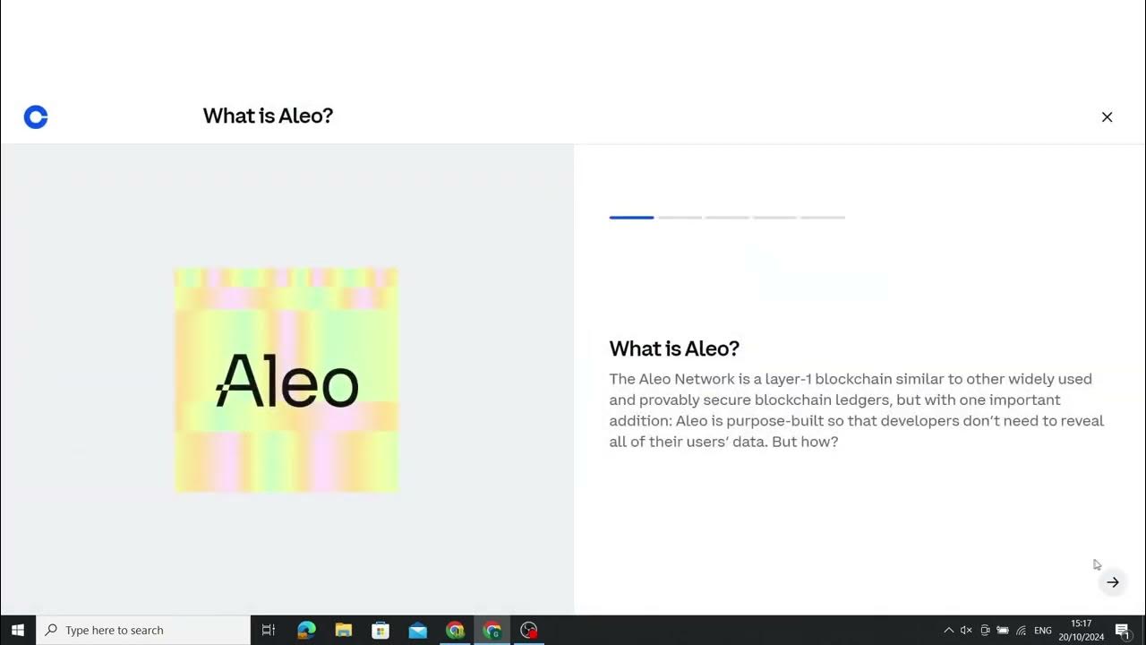 COINBASE ALEO QUIZ ANSWERS | Win FREE CRYPTO - YouTube