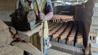 THE WORK OF MAKING AS MANY BRICKS AS POSSIBLE TO MAKE A BUILDING
