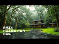 Rain Sound for Sleep with Intense Night Downpour Creating Deep Calm and Full-Body Relaxation