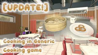 [DUMPLINGS!!] Cooking new recipes in Generic Cooking Game #2 | Roblox screenshot 3