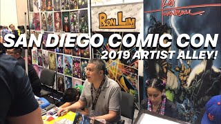 San Diego Comic Con 2019: Artist Alley!