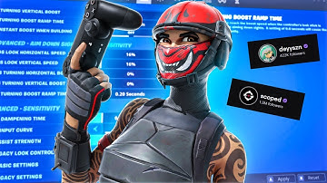 Trying The BEST Pro Controller Players Settings in CHAPTER 3! (ft Deyy and Scoped