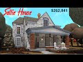 The Sallie Demon House in Bloxburg | Tour and Speedbuild | 'Most Haunted House in America'
