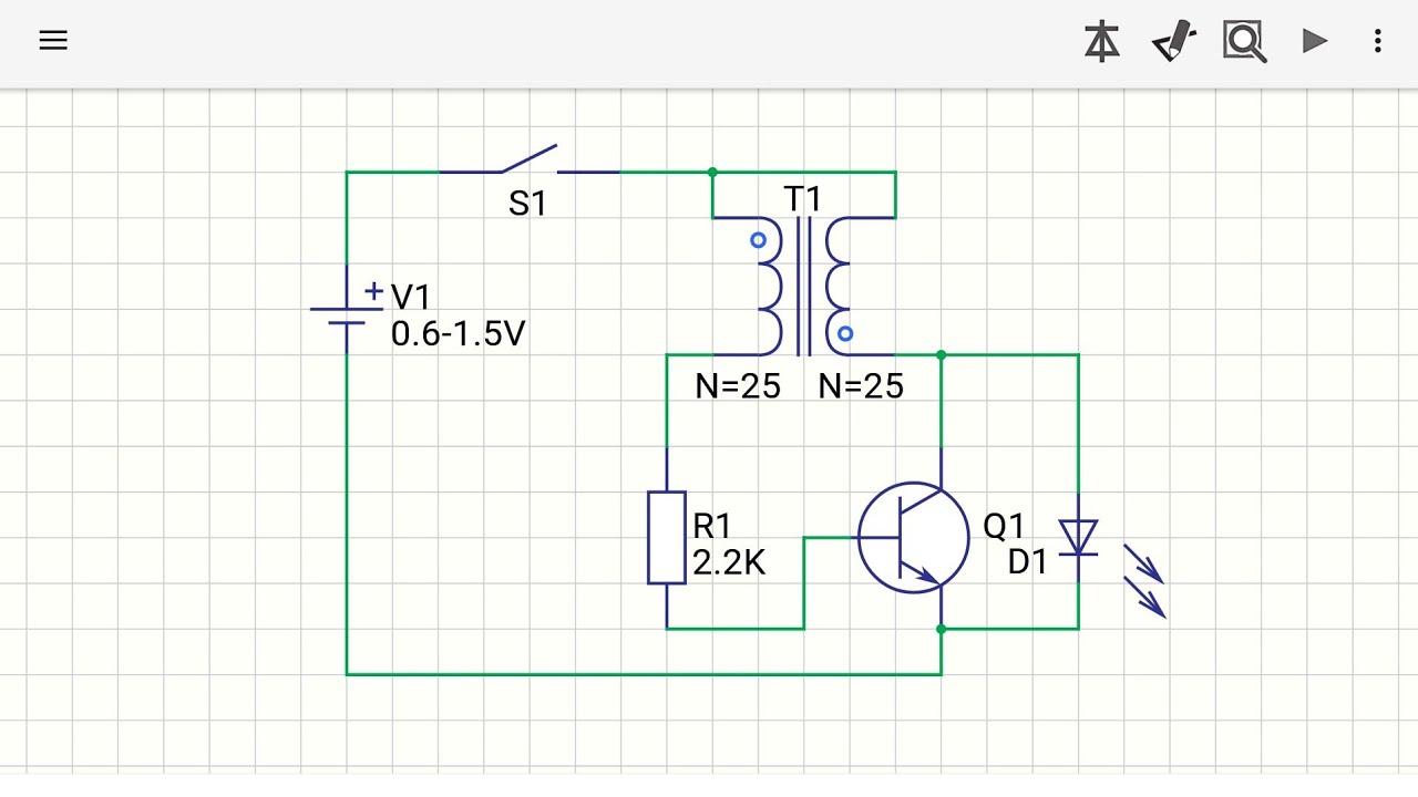 Как запитать светодиод от одной батарейки/как сделать аварийный фонарик ...